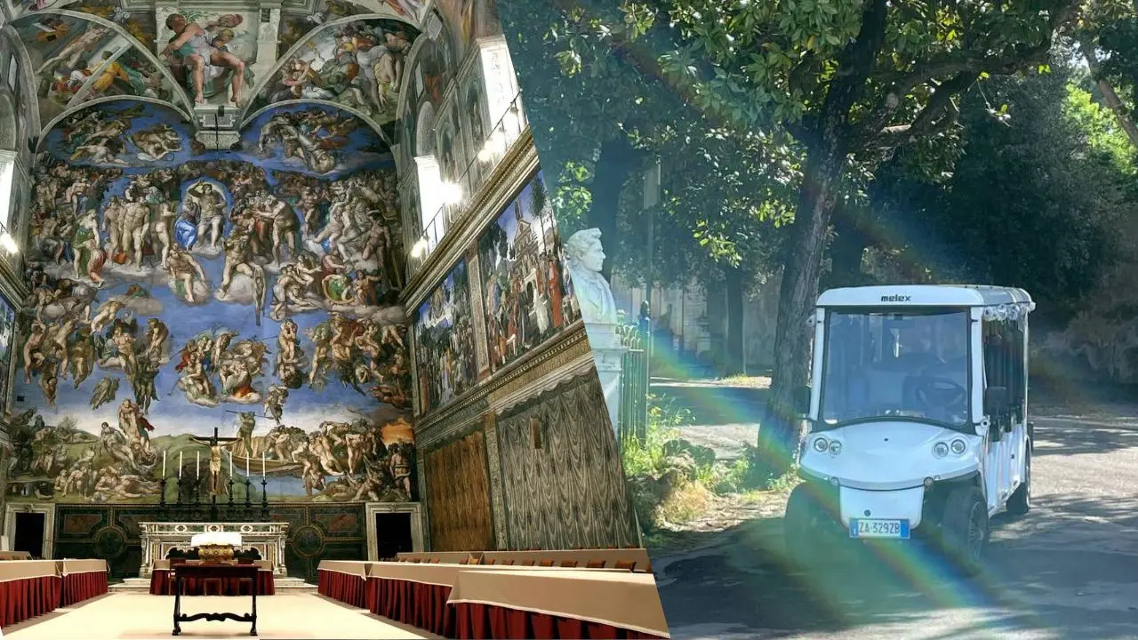 Private Golf Cart Tour + Vatican Museums & Sistine Chapel