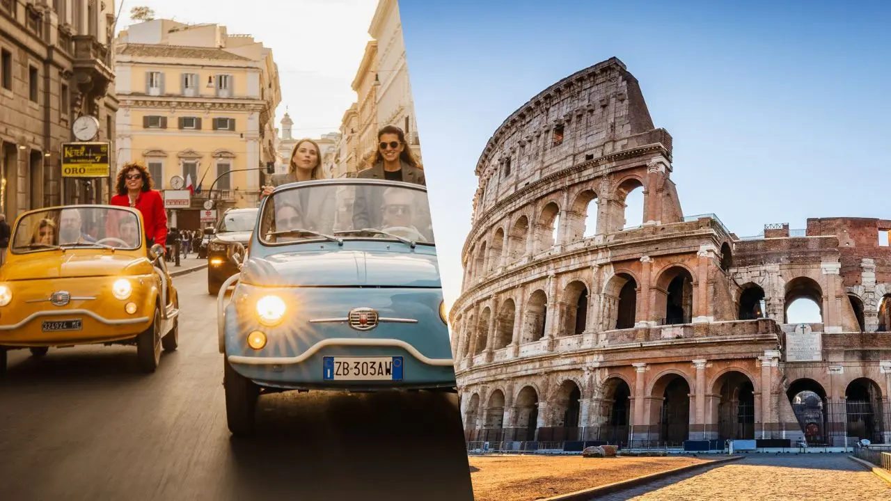 Dolce Vita Tour of Rome with Colosseum Park Access