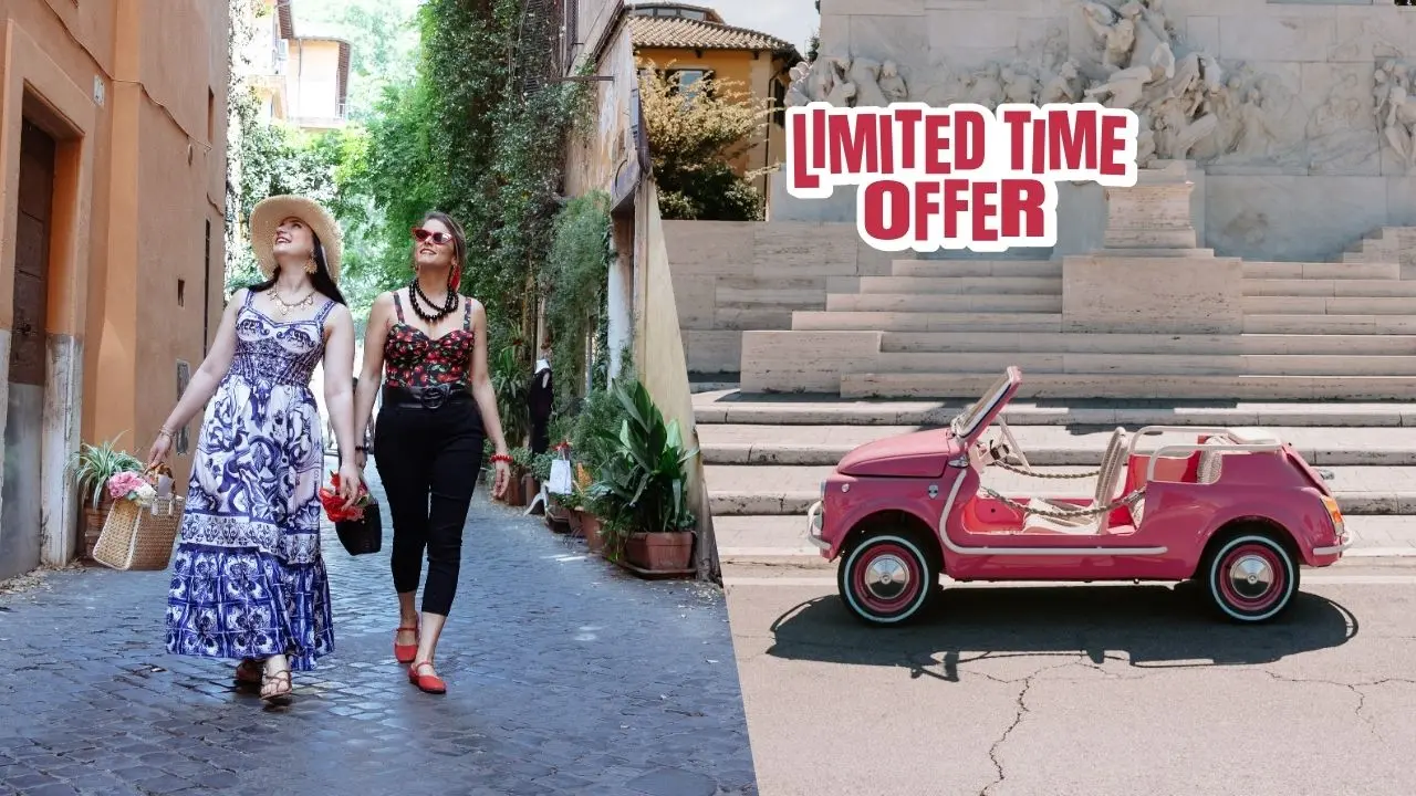 Dress like an Italian Star: the Ultimate Dolce Vita Experience - LAUNCH OFFER