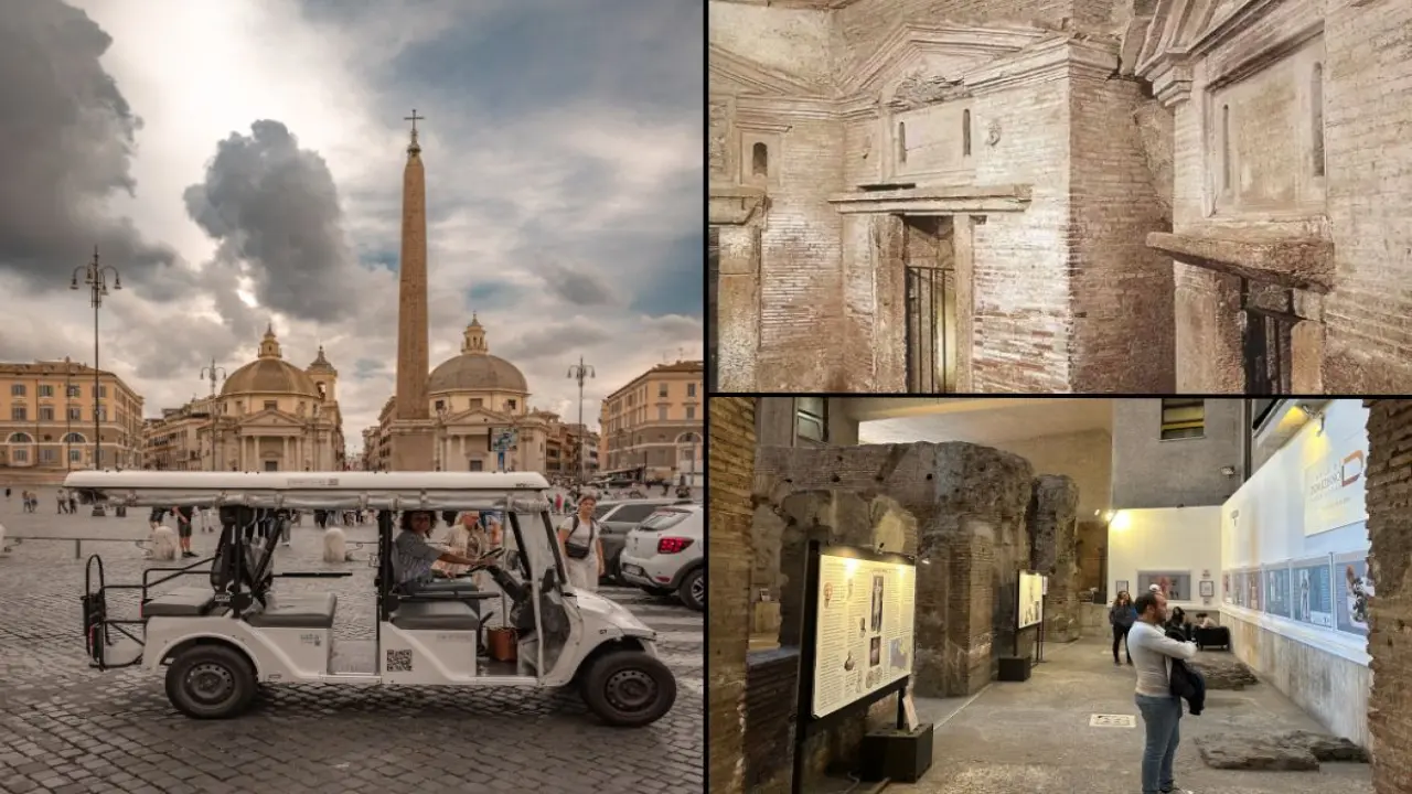 Discover the Underground of Rome with a Private Golf Cart Tour