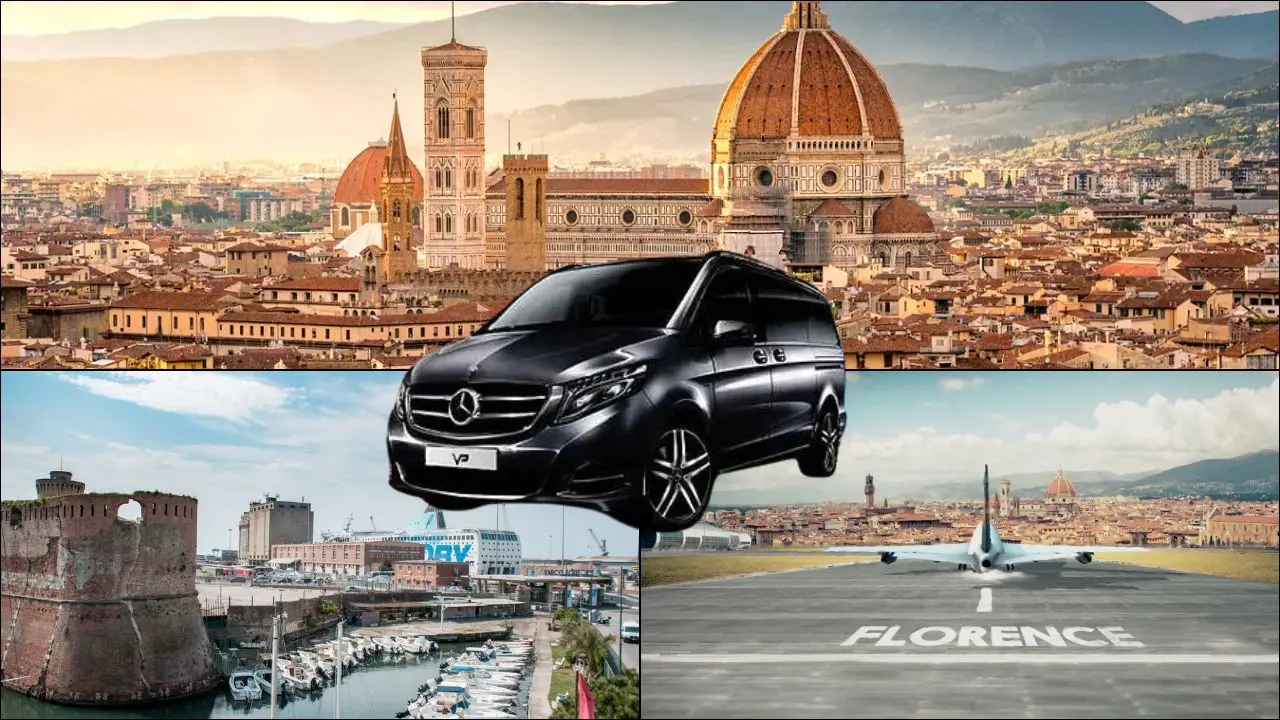 Private transfers from and to the Florence Airports & Port