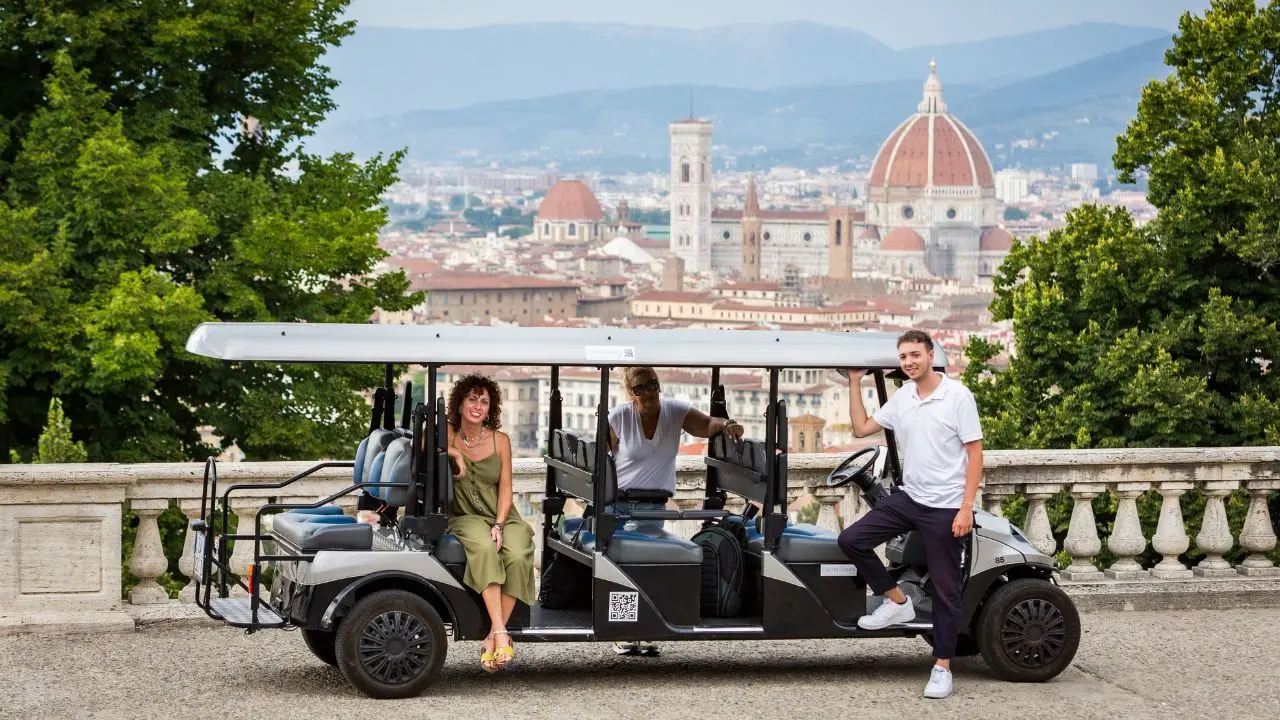 Florence City Views in a Private Golf Cart