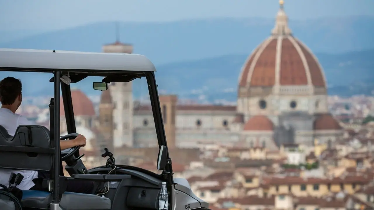 Florence City Views in a Private Golf Cart