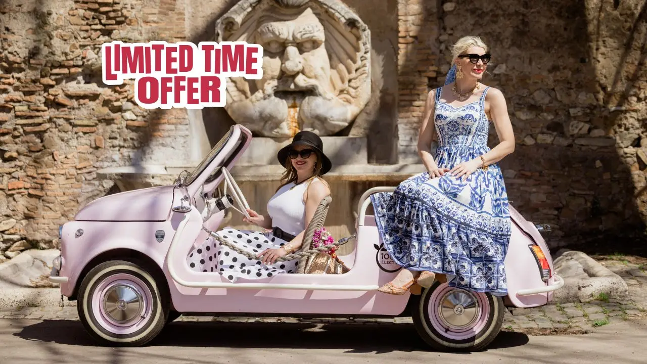 Dress like an Italian Star: the Ultimate Dolce Vita Experience - LAUNCH OFFER